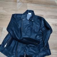 giacca ecopelle bimbo mek tg 10 anni nuova 