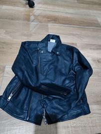 giacca ecopelle bimbo mek tg 10 anni nuova 