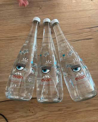 Acqua evian edizione speciale chiara ferragni