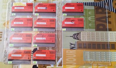 Schede Telefoniche Urmet Rosse Usate Perfette Magn