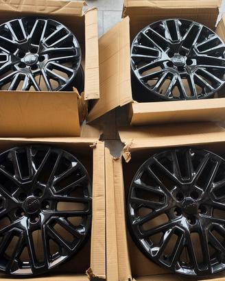 cerchi nero black jeep renegade compass Misura t91