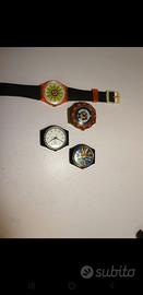 Lotto 4 Orologi e 1 Cinturino Swatch - Vintage Col