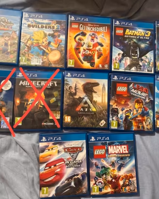 Lotto 10 videogiochi PS4 