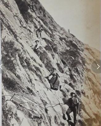 Fotografia antica all'albumina dell'Ottocento