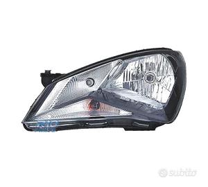 FANALE SINISTRO PER SEAT MII 11- FONDO NERO