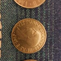 Monete 1 lira 2 lire ' fascio ' - 3 MONETE