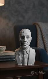 Busto 3D Gus Fring Breking Bad Tv Film Netflix