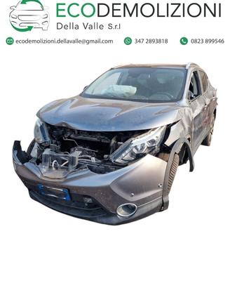 RICAMBI NISSAN QASHQAI 2015 1.2 BENZINA 85KW