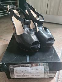 Scarpe krizia vera pelle nere 37