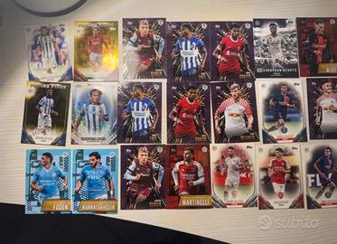 Lotto carte Topps UEFA Club Competitions 2023/24