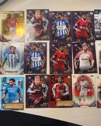 Lotto carte Topps UEFA Club Competitions 2023/24