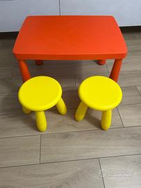 Tavolo con sedia