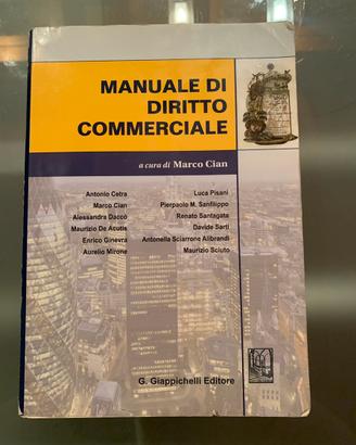 Manuale di diritto commerciale