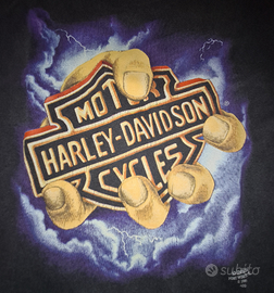 Harley Davidson Vintage t-shirt 1991 3D Emblem