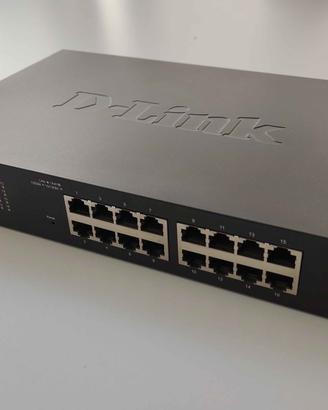 Smart Switch D-link 16 porte Gigabit