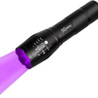 NUOVO - Torcia UV LED Lampada 395 NM Ultravioletti