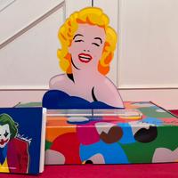 M. Lodola serigrafia plexiglass Hollywood’s dreams