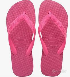 Havaianas infradito bambina 23 24 rosa ciabatte