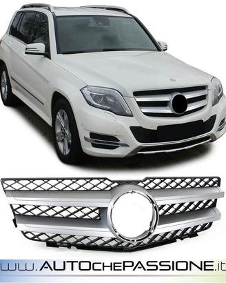 Calandra silver per Mercedes GLK X204 2013 2015