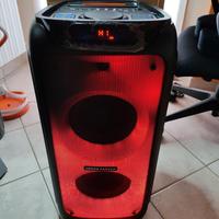Cassa karaoke portatile GKD80 con doppio subwoofer