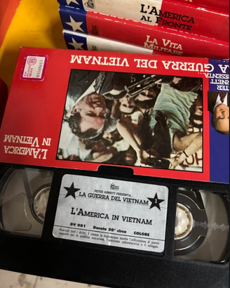 VHS storia della Guerra del Vietnam - anni 90