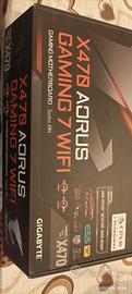 scheda madre gigabyte x470 gaming 7 wifi 