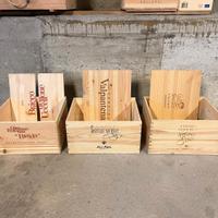 Cassette di legno del vino