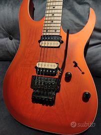 Ibanez Rg652 Ahms  Orange Metallic Burst Flat