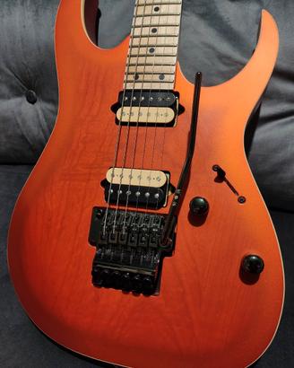 Ibanez Rg652 Ahms  Orange Metallic Burst Flat