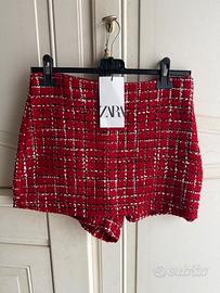 Gonna-pantalone ZARA in Tweed - Nuova - taglia S