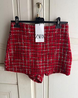 Gonna-pantalone ZARA in Tweed - Nuova - taglia S