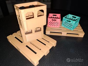 accessori scaler 1/10 bancali cassette