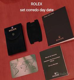 ROLEX , Corredo per orologio Daydate