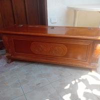 cassapanca in legno vintage