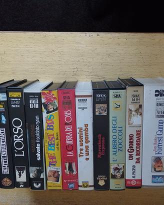 CASSETTE VHS FILM FAMOSI
