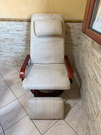 Poltrona massaggio e riscaldabile