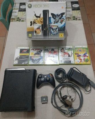xbox 360 con giochi 