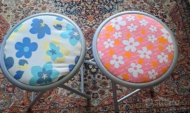  2 sgabelli vintage 