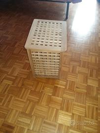 Tavolino contenitore IKEA legno