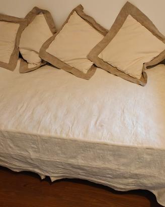 Letto singolo / Dormeuse classica bianco 