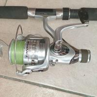 Canna da pesca con mulinello