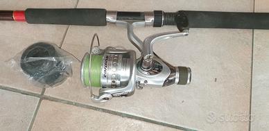 Canna da pesca con mulinello