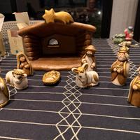 Presepe THUN completo con capanna 9 pez.