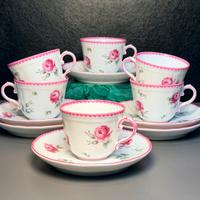 6 Tazze Richard Ginori Decoro Amalfi