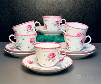 6 Tazze Richard Ginori Decoro Amalfi