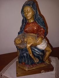 Statua con Maria e Cristo morto