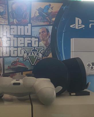 Ps4 prima serie + accesori e scatola GTAV