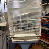 Gabbie per canarini con sostegno