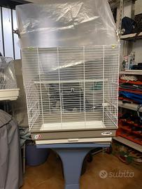 Gabbie per canarini con sostegno