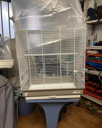 Gabbie per canarini con sostegno